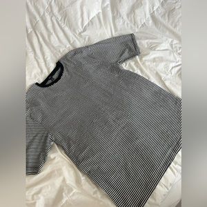 River Island oversize striped tee shirt